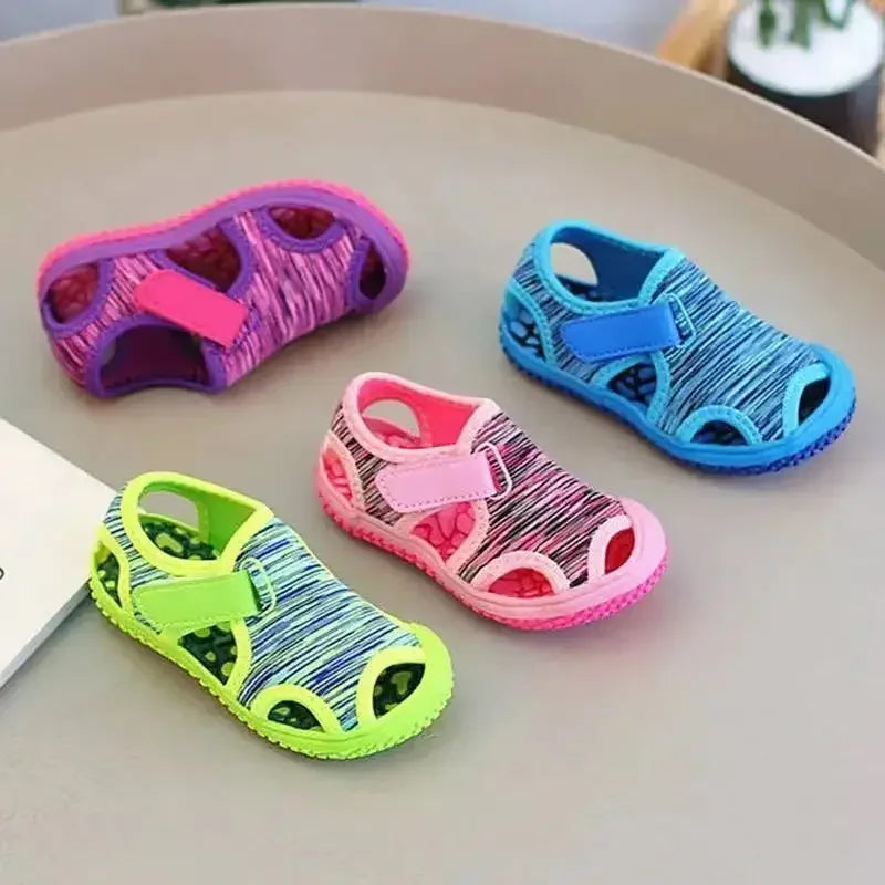 New Kid Shoes Comfort Versatile Classic Sandals Simple Light Non Slip Boy Shoes Daily Flat Trendy Girl Shoe Handsome Casual Shoe