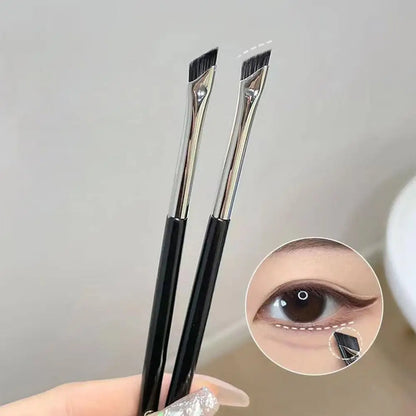 Upgrade Eyeliner Brush Ultra Thin Fine Angle Flat Eyebrow Brush Under The Eyes Place Precise Detail Brush