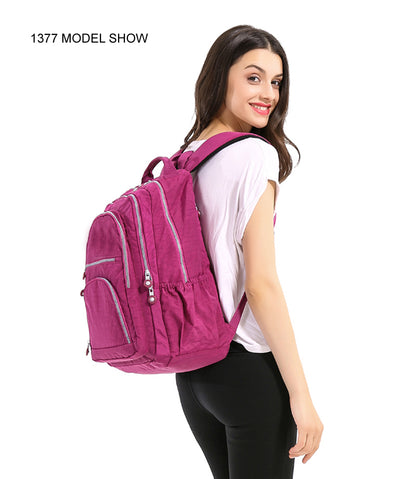 Mochila Feminina School Backpack for Teenage Girl 2025 Travel Back Packs Bag Women Nylon Waterproof Laptop Bagpack