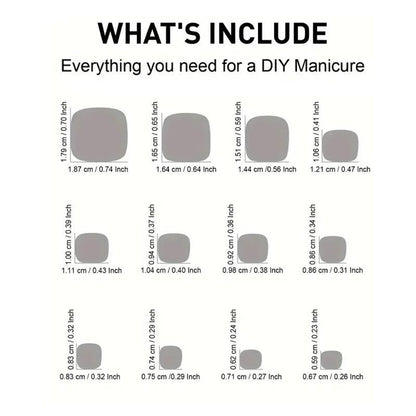 120Pcs Chic French Tip Nails Set Short French Tip Toenail Press Glossy Square Fake Toe Nails Full Cover Luxury Press On Toenails