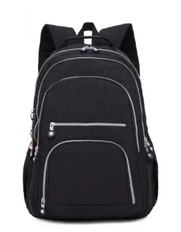 Mochila Feminina School Backpack for Teenage Girl 2025 Travel Back Packs Bag Women Nylon Waterproof Laptop Bagpack