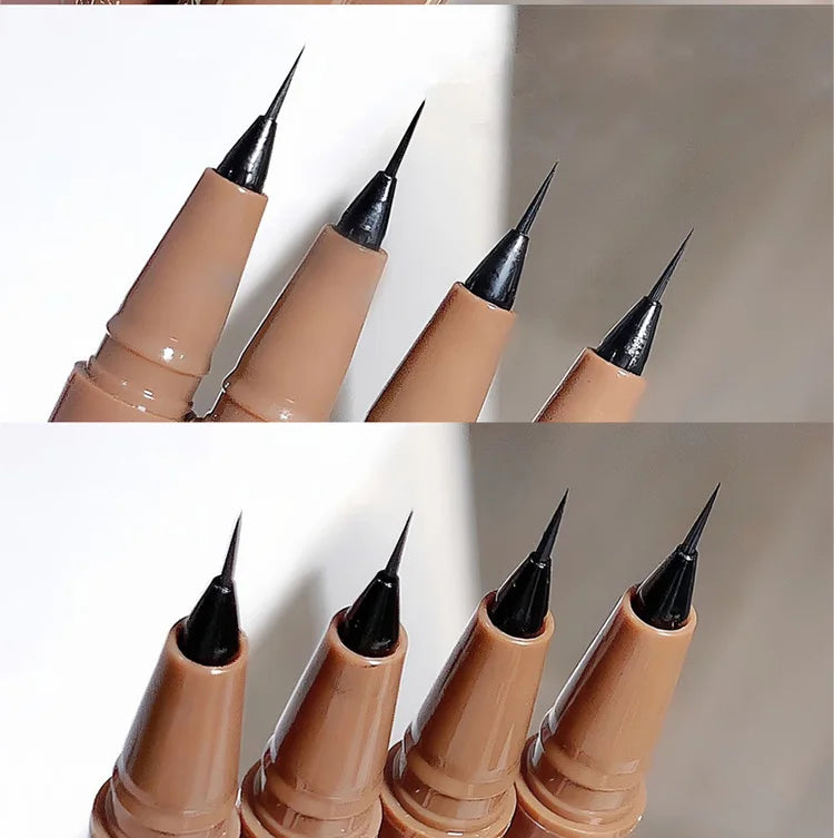 GEGE BEAR Precision Tip Fast Driving Quick Draw Liquid Eyeliner Pen Daily Use Waterproof Smudge Proof Long Last Eyeliner Pencil