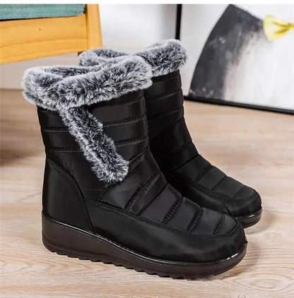 Women's Boots Snow Fashion Shoes Woman Waterproof Shoes Women 2025 Trend Ankle Boots Platform Botas Mujer Boots For Women