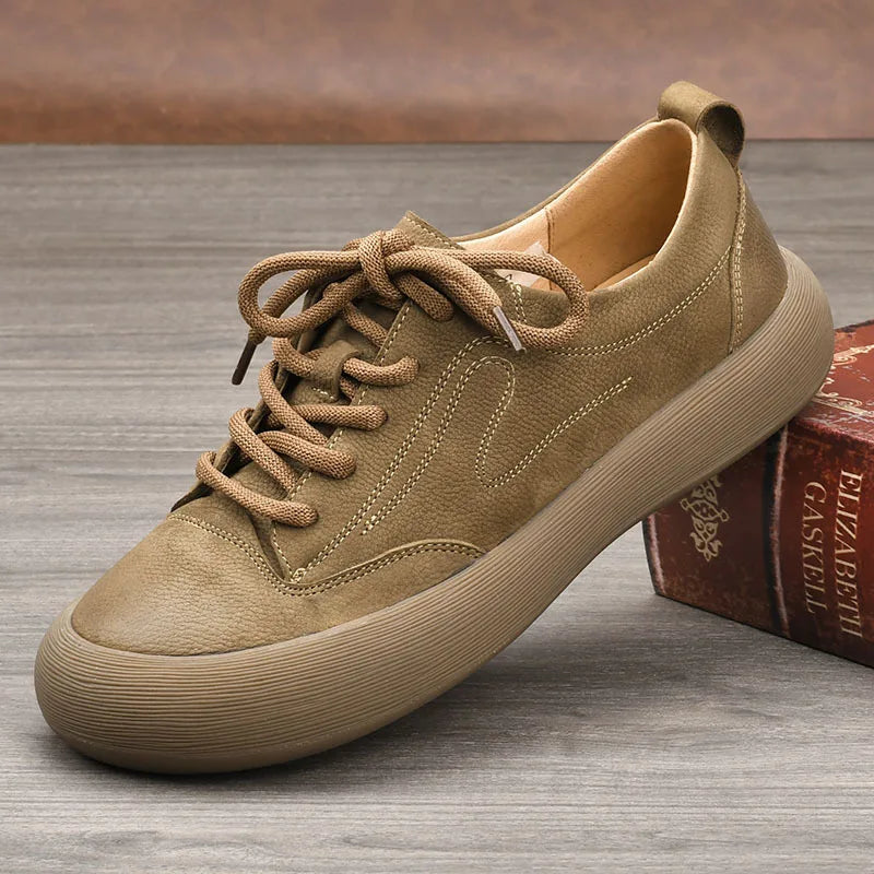 Genuine Leather Men's Casual Shoes Fashion Business Loafers for Men Formal Shoes Designer Moccasins Lightweight Driving 2025 ﻿