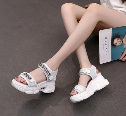 Platform Shoes Woman Sandal Roman Women Sports Sandals Fashion Sneakers Comfortable Wedge Luxury Designer Elegant Summer 2025