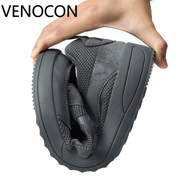VENOCON Minimalist Wide Nose Toe Box Feet Barefoot Athletic Autumn Casual Shoes Sneakers Footwear Man Men Women Boots