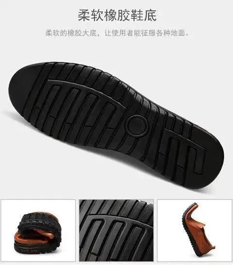 Man Summer Sneakers High Quality Handmade Leather Luxury Men's Shoe Casual Outdoor Flat Bottom Driving Shoes Zapatos De Hombre