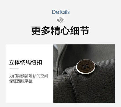 Blazer's New Men's Fashion Outdoor Travel Solid Color, Youthful Wedding, Hosting, Campus Slimming, Casual Korean Version Blazer