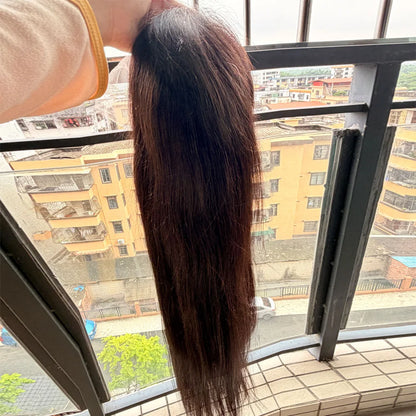  40 42 Inch Straight Human Hair Wigs 13x4 13X6 HD Lace Frontal Wig 300% Density Human Hair Remy Invisible Swiss Lace Wigs For Women