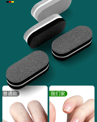 5pcs Mini Nails Sponge File Buffer Block Double Color Buffing Sanding File Pedicure Manicure Tool Gel Suplies Accessories Uñas