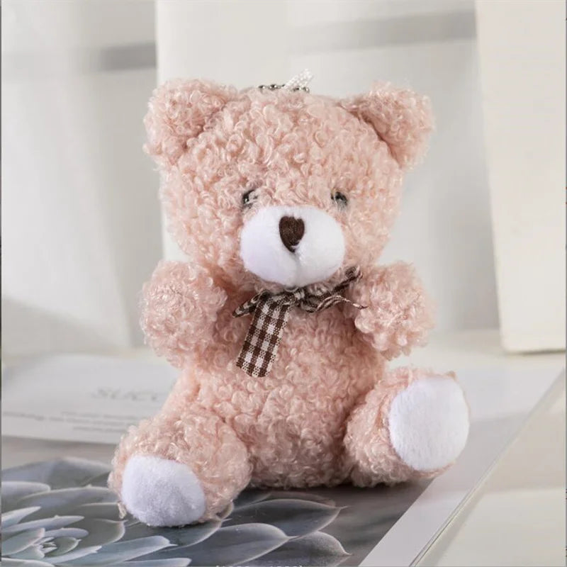 1PCS 11CM Plush Stuffed Teddy Bear Doll Patch Bear 5 Colors Kids Toy Soft Best Gift for Children Wedding Gifts