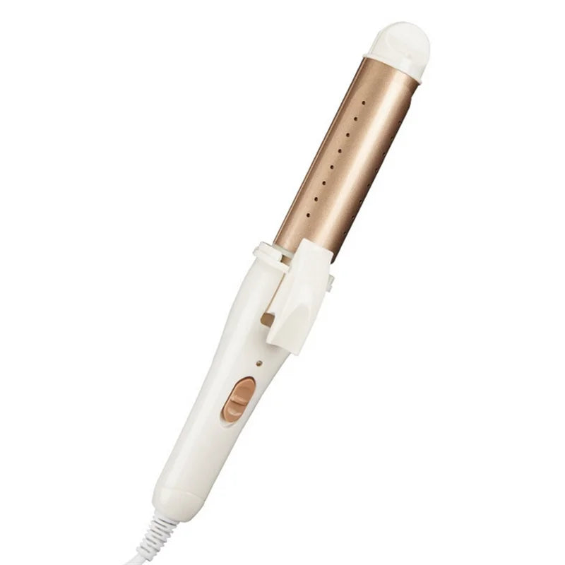 3 In 1 Gold Ceramic Hair Curling Iron Hair Curler Professional Hair Styling Tools Hair Straightener Heated Roller Multifunction