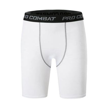 Men's Sports Leggings, Bottoming Shorts, Quick-drying Stretch Fitness, Running, Track and Field, Basketball Training, Compressio