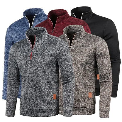 Sweatshirts Half Zipper Soft Fleece Turtleneck Sweater Gamakatsu Fishing Mens Pullover Jersey Casual Knit Sportwear Streetwear