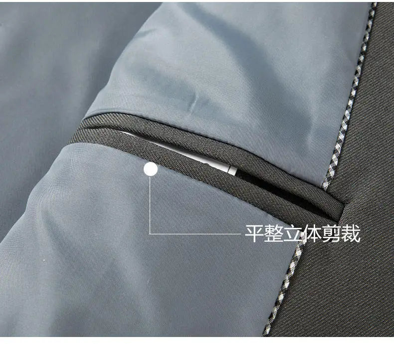 Blazer's New Men's Fashion Outdoor Travel Solid Color, Youthful Wedding, Hosting, Campus Slimming, Casual Korean Version Blazer