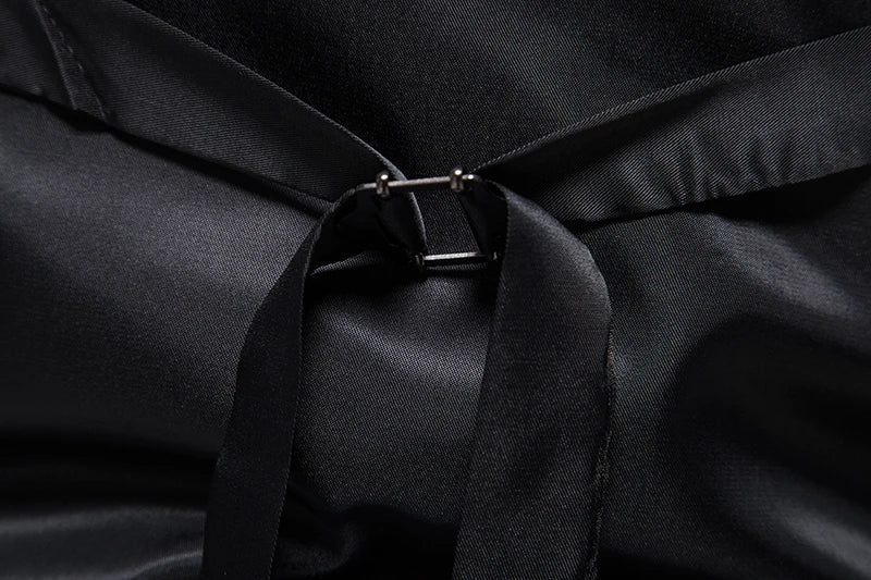 New Men's Retro Lapel Vest Herringbone Coarse Tweed Pockets Suit Vest British Casual Vintage Gentleman Leisure Party Bar Banquet