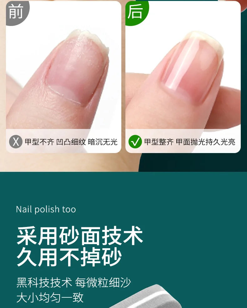 5pcs Mini Nails Sponge File Buffer Block Double Color Buffing Sanding File Pedicure Manicure Tool Gel Suplies Accessories Uñas