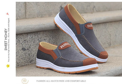2025 Spring and Autumn Men Fashion Casual Shoes Trend Canvas Shoes Cover Feet Men Lightweight Soft free shipping shoes