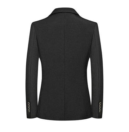 Blazer's New Men's Fashion Outdoor Travel Solid Color, Youthful Wedding, Hosting, Campus Slimming, Casual Korean Version Blazer