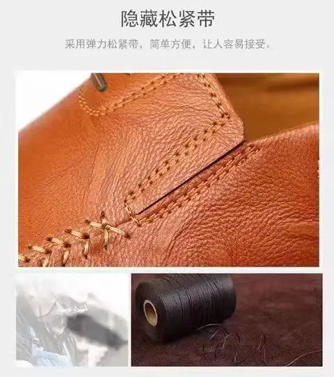 Man Summer Sneakers High Quality Handmade Leather Luxury Men's Shoe Casual Outdoor Flat Bottom Driving Shoes Zapatos De Hombre