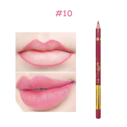 1PC Waterproof Matte Lip Line Pen For Lips Eyeliner Blush Makeup Longlasting Tattoo Lipstick Sketch Dye Tint Liner Pencil