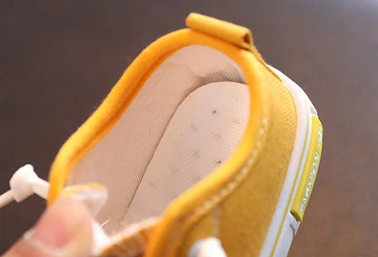 Kid Sneakers Summer Canvas Shoes For Children Fashion Anti-slip Baby Shoes Girls Boys Breathable Casual Shoes Slippers 21-32