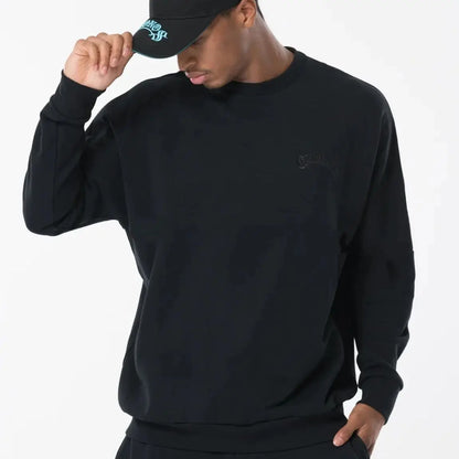 Autumn Winter Fleece Men's Sweatshirts Print O-Neck Loose Casual Sweaters Man Popular Sports Pullover Jogging Warm Base Tops
