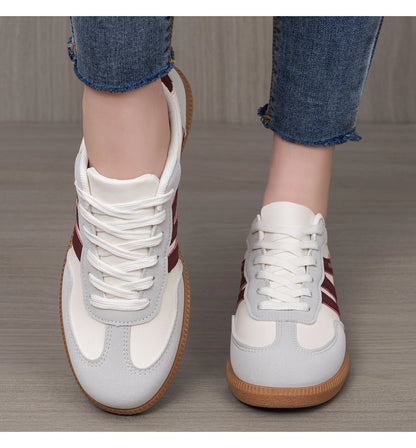 Women Shoes 2026 Spring New Fashion Casual Shoes Women Outdoor Walking Shoes Sneakers Lace-Up Women Comfortable zapatos de mujer