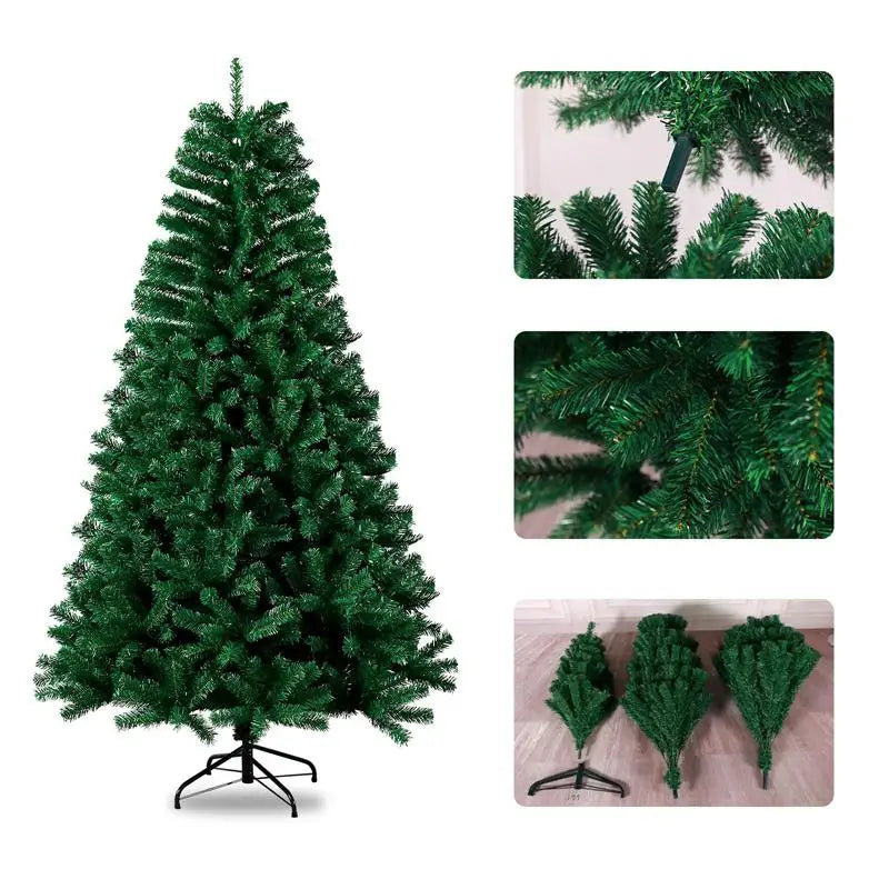 New Year Noel Navidad Gift 180cm Artificial Christmas Tree Cedar Tree Fir Pine PVC Christmas Trees Home Christmas Decorations