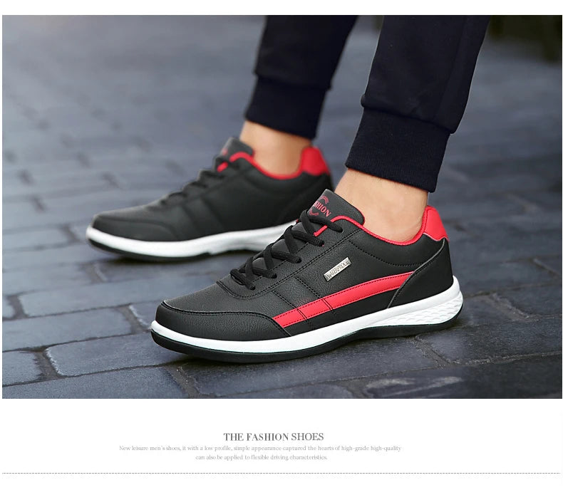 Men's fashionable casual shoes🥾,
Outdoor PU leather trend, 🙌
🍃light casual shoes and 🍃
☁️comfortable with laces, ☁️
Outdoor sports shoes🤾