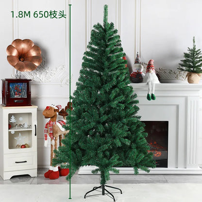 New Year Noel Navidad Gift 180cm Artificial Christmas Tree Cedar Tree Fir Pine PVC Christmas Trees Home Christmas Decorations