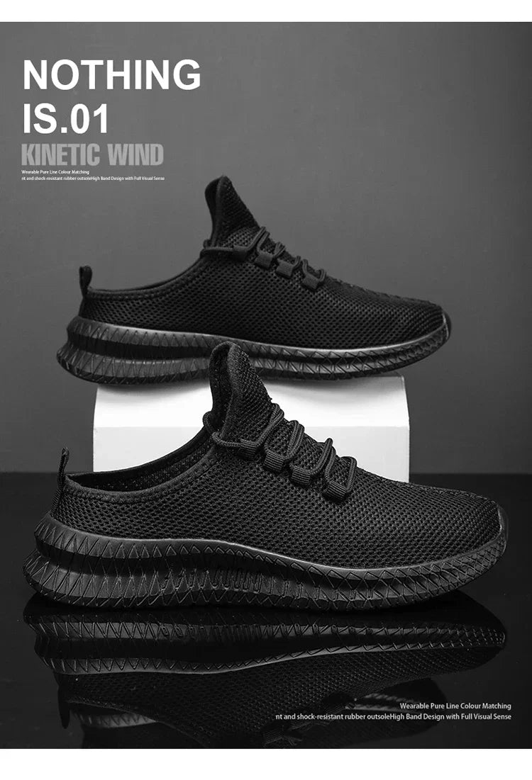 YRZL Men Casaul Slippers Lightweight Non Slip Breathable Mesh Shoes Half Slippers Outdoor Summer Loafers Lazy Shoe for Men