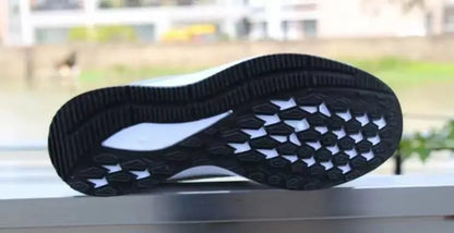 2025 Summer Unisex Mesh Casual Sneakers Outdoor Breathable Light Lace Up Casual Shoes for Men Flat Walking Training Sports Shoes