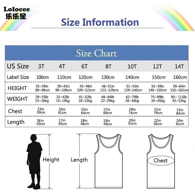 Boys Sleeveless Vest Kids Letter Print Summer 2025 Casual Tank Top Teenagers Singlet Children Camisoles Clothing