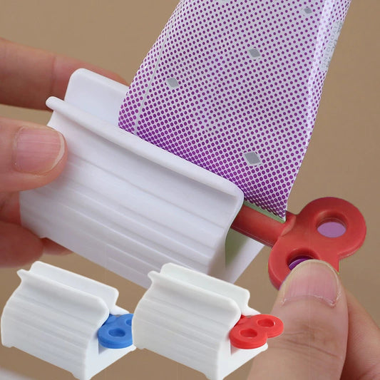 Toothpaste Squeezer Device Multifunctional Dispenser Facial Cleanser Clips Manual Lazy Tube Tools Press Bathroom Accessories