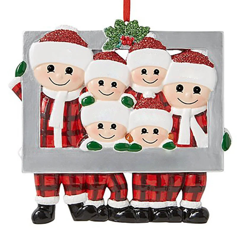 DIY Christmas Pendant Personal Family Christmas Ornaments 2025 Navidad Christmas Tree Hanging New Year Hanging Ornaments