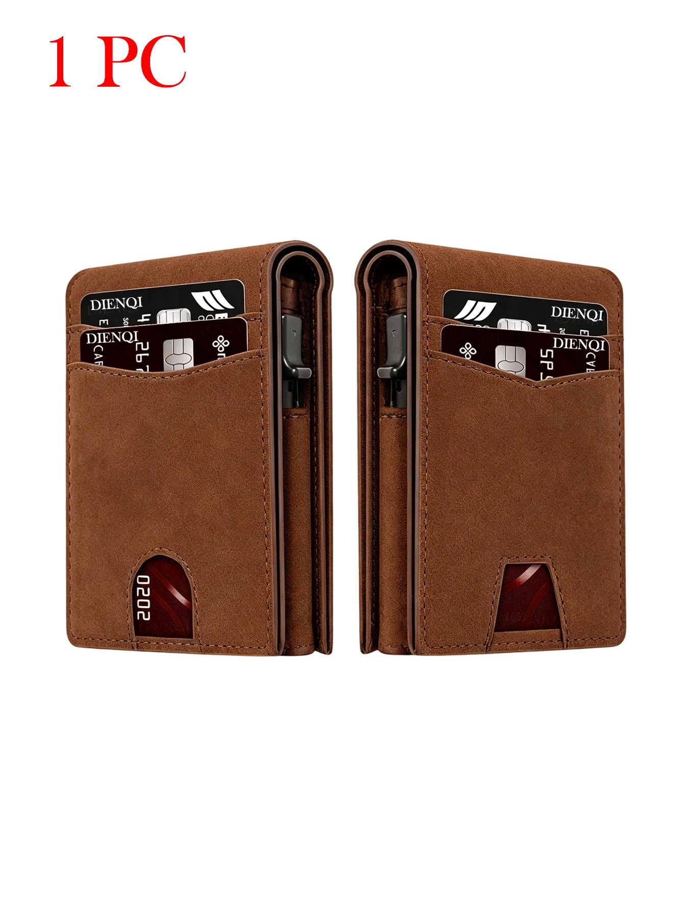 Luxury Brand Mens Wallets Money Bag RFID Bank Credit Card Holder Case Purse Carbon Fiber Leather Bifold Wallets for Men Carteras