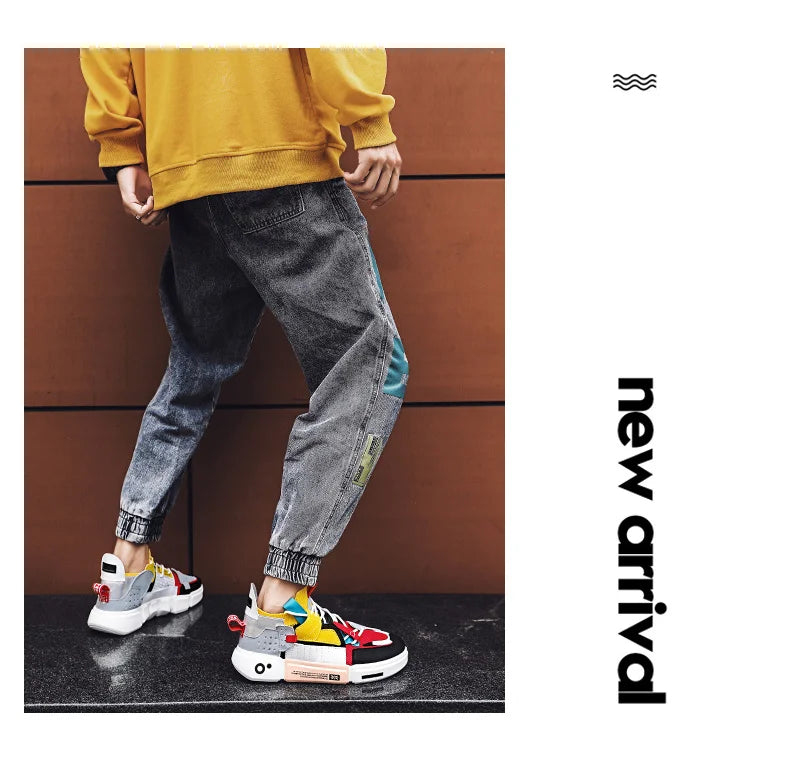 New Colorful Men Sneakers Male Tenis Luxury Designer Shoes Breathable Men's Casual Shoe Couple Shoes Trainers Zapatillas Hombre