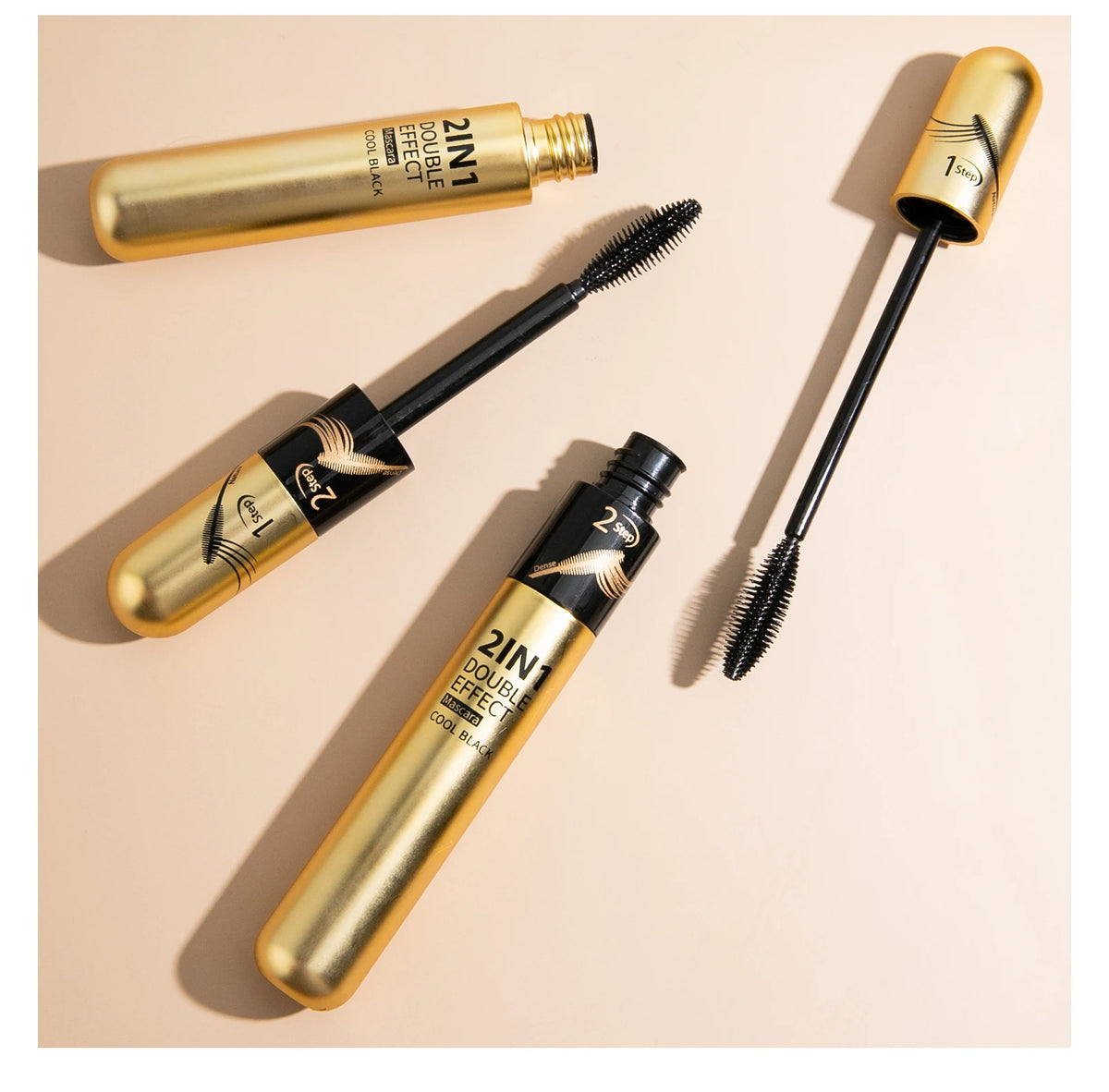 4D Silk Fiber Lash Mascara Waterproof Rimel 3d Mascara For Eyelash Extension Black Thick Lengthening Eye Lashes Korean Cosmetics