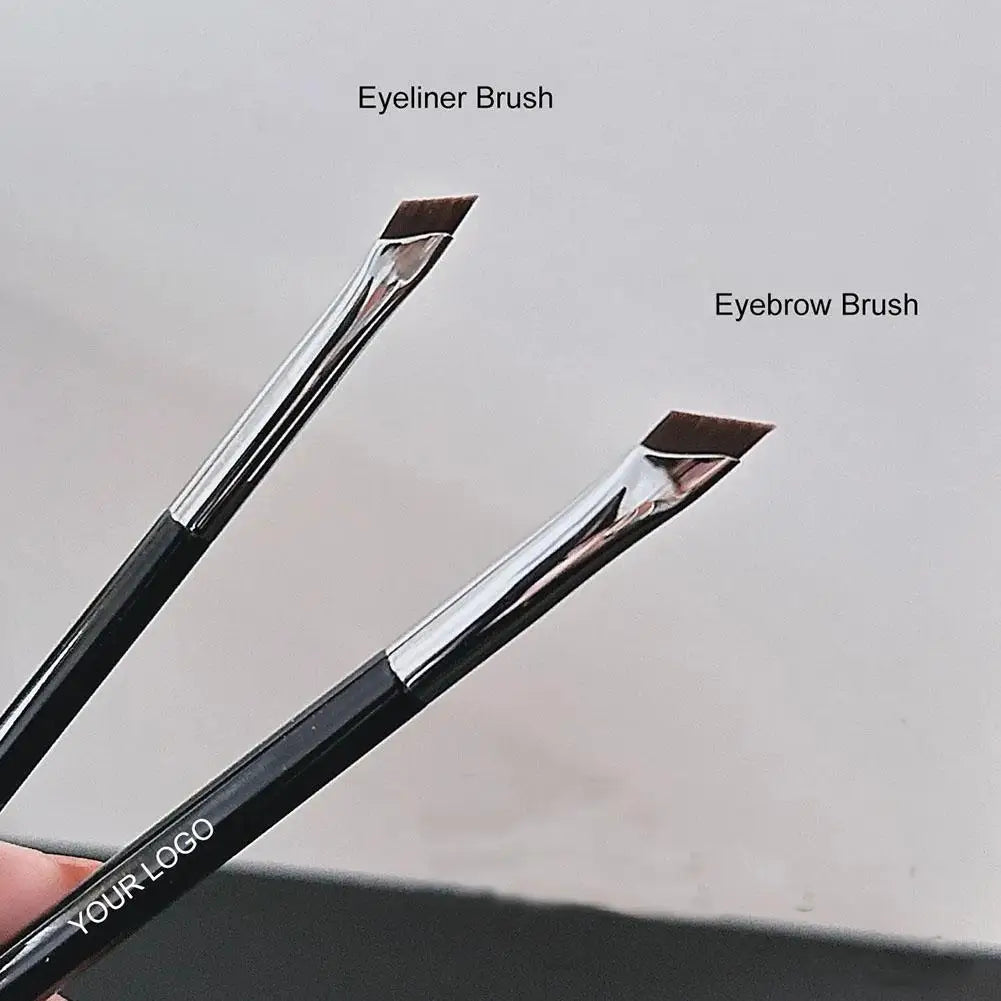 Upgrade Eyeliner Brush Ultra Thin Fine Angle Flat Eyebrow Brush Under The Eyes Place Precise Detail Brush
