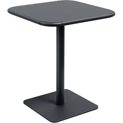 Heavy-Duty Steel Bistro Table, Commercial Grade, Suitable for Indoor or Outdoor Use, 300 lbs Capacity, 24 Diameter x 30 Height,