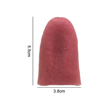 3PCS Funny Whole Fake Simulation Magic Realistic Fake Tongue Rubber Tongue Decompression Toy Halloween Vulgar Joke Prank Gift