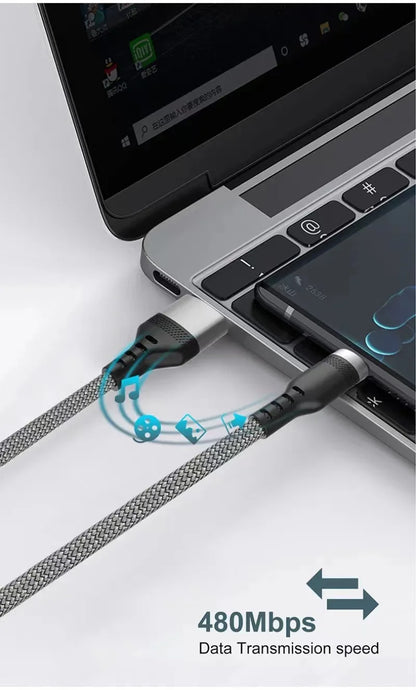 USB Type-C Extended  3M 5M 8-Meter Android Micro USB Fast Charging Cable For Huawei Xiaomi Vivo Oppo And Leeco Phone Data C