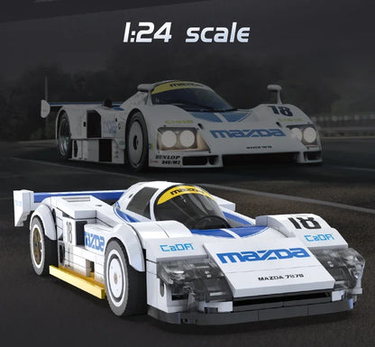 Cada 1:24 Technical Drift Racing Car C42 Sports Car Model Building Blocks City Endurance Sports-Car Bricks Toys For Kid Gifts
