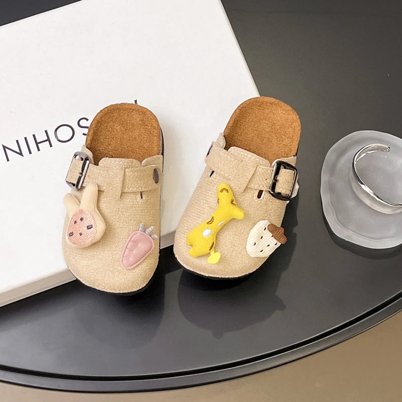 Kid's House Slippers 2025 New Cute Animal  Boy Child Slipper Non-slip Versatile Toddlers Girls Causal Flat Shoes Fashion Cartoon