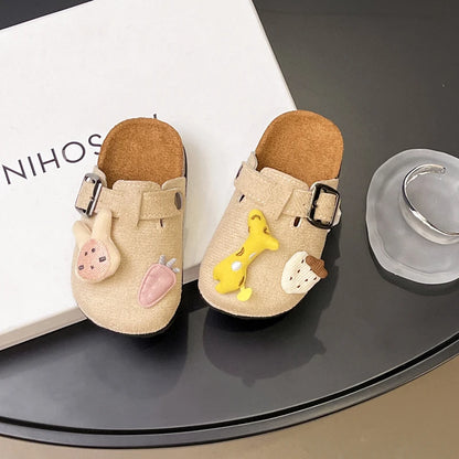 Kid's House Slippers 2025 New Cute Animal  Boy Child Slipper Non-slip Versatile Toddlers Girls Causal Flat Shoes Fashion Cartoon