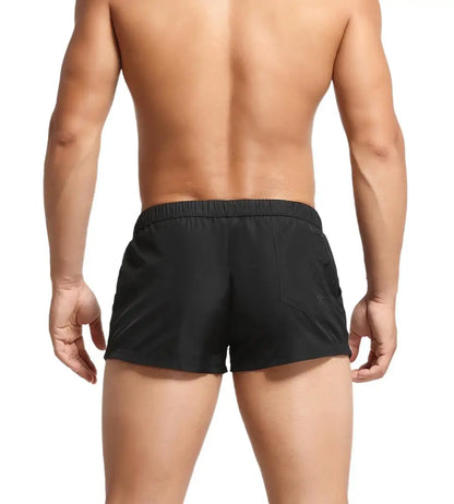 SEOBEAN Men's Quick Dry Swimwear Beach Shorts Summer Surf Fitness Board Trunks Gym Short Pants Male Clothing