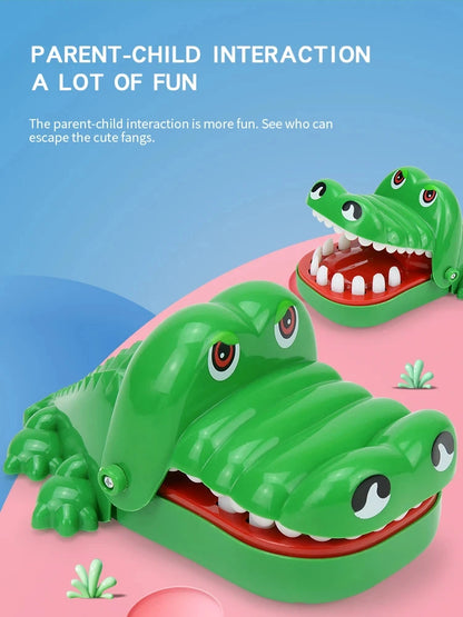 Bite hand crocodile children's toy stress relief toy Bite hand toy parent-child interactive party prank toy