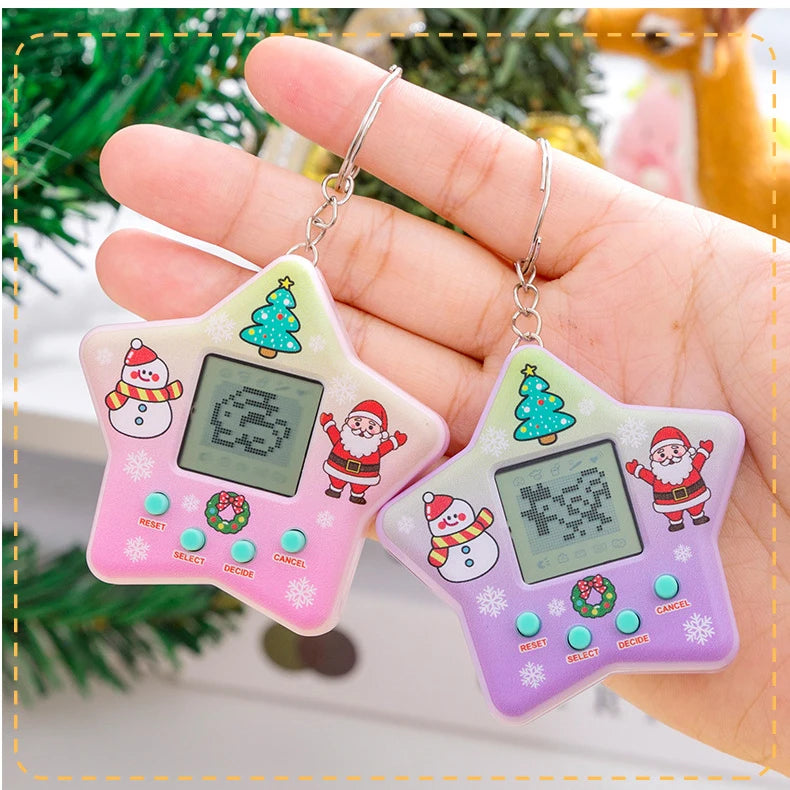 1PC Transparent Electronic Pets Nostalgic 168 Pets In One Virtual Cyber Digital Nostalgic Funny Toys Pixel Funny Play