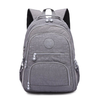 Mochila Feminina School Backpack for Teenage Girl 2025 Travel Back Packs Bag Women Nylon Waterproof Laptop Bagpack